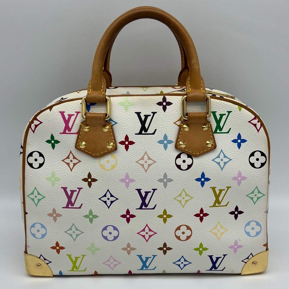 âSOLDâLouis Vuitton multicolor Trouville in white - Picture 6 of 15